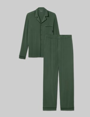 Downtime Long Sleeve Pajama Top & Pant Set