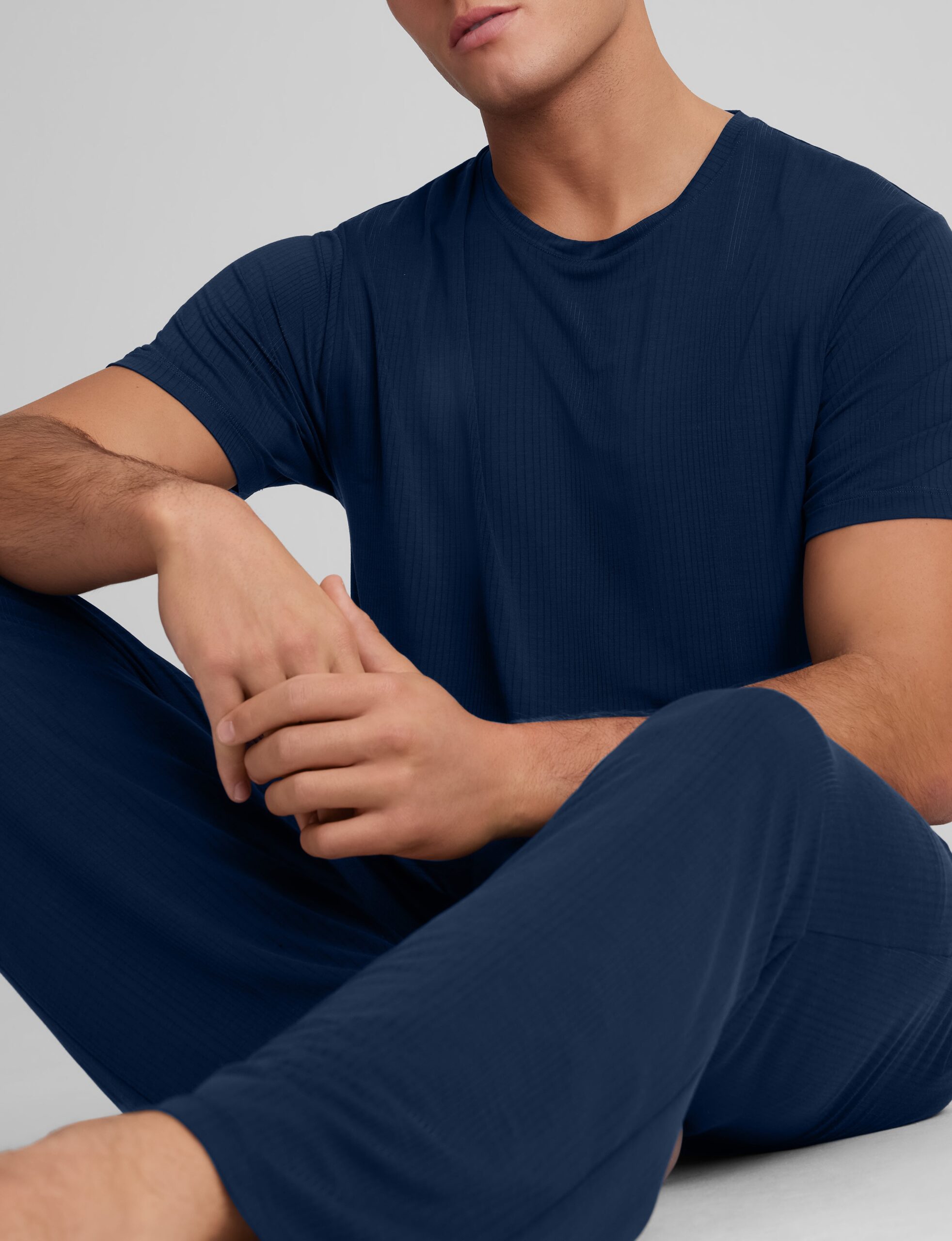 Second Skin Luxe Rib Sleep Tee - Image 4